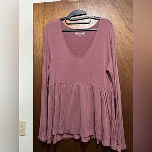 MUDD BABYDOLL LONG SLEEVE